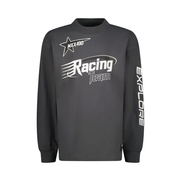 Vingino Jitch Jongens T-shirt - Maat 164 - Dark Stone thumbnail