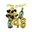48, Goud, Groen, Zwart