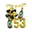 53, Goud, Groen, Zwart