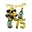 75, Goud, Groen, Zwart