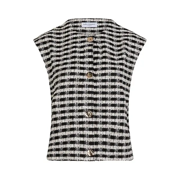 Lofty Manner - Gilet Kendal - Multi Black thumbnail