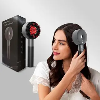 lovely Extensions Le® Scalp Massager - Rood Lichttherapie - Hoofdhuid - Massage Borstel - Lichttherapie Lamp - Hoofdmassage Apparaat - Red Light Therapy - Scalp