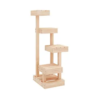 VidaXL Kattenmeubel 45, 5x49x103 Cm Massief Grenenhout
