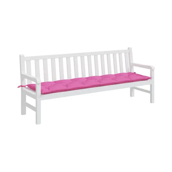 VidaXL Gartenbank-Auflage Rosa 200x50x7 Cm Stoff thumbnail