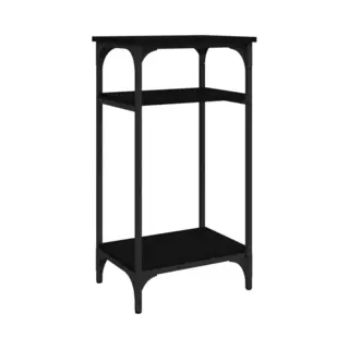 Side Table Black 40x30x75 Cm Engineered Wood Vidaxl