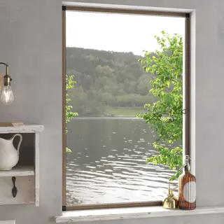 Insect Screen For Windows Brown 80x120 Cm Vidaxl