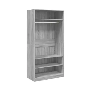 Vidaxl - Wardrobe Grey Sonoma 100x50x200 Cm Engineered Wood