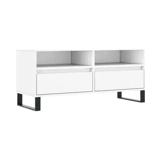 VidaXL Tv-Schrank Weiß 100x34, 5x44, 5 Cm Holzwerkstoff