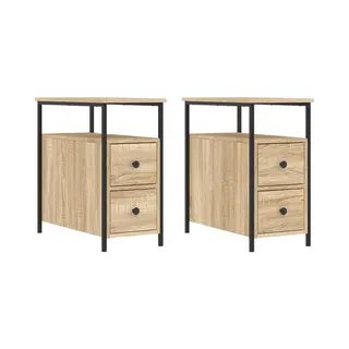 VidaXL 826066 nightstand/bedside table Oak