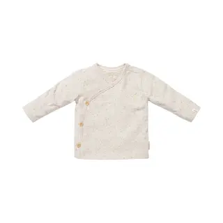 Little Dutch CL24222003 Long Sleeve Shirt/Langarmshirt/Wickelshirt - Newborn Naturals Sand (Gr. 56)
