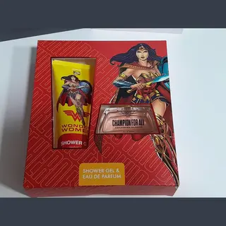 Heroes who dare Superhelden Giftset 2-delig Superman Voor Dames - Shower Gel & Eau De Parfum.