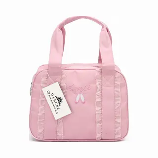 Dttrol Dancer Dancewear® Ballettas | Dans Tas Meisje | Roze | Met Rushes | Ballet Tas | Kind | Dansen