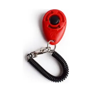 Chpn - Clicker - Hundetrainer - Hundetraining - Tierfreundliches Hundetraining - Clicker - Rot - Universal
