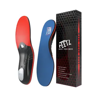 Feetz® 'ProSole' Hielspoor Zooltjes - Medische Inlegzolen Voor Hielspoor, Fasciitis Plantaris & Platvoeten - Man & Vrouw - Ontworpen Door