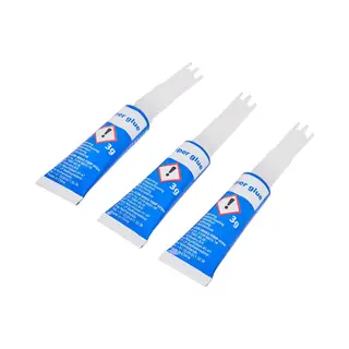 Superlijm - Secondelijm - 2x3 Gram - Super Glue Extra Strong - Extra Strek - Lijm