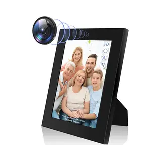 Bp® Spy Camera Fotolijst - Verborgen Camera - Full Hd 1080P - Nachtzicht - Bewegingsdetectie - Inclusief 32 Gb Sd Kaart