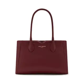 Isabel Bernard | Leder Rot Handtasche Damen | 23xcm | Honoré | IB25082-052