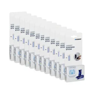 Geberit Duofresh Sticks - Wc Toilettensteine - Frischer Duft Und Hygienische Sauberkeit - Blau - 96st - Wc Reiniger - Reinigungsmittel - Toilette Tabs