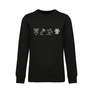Rubbly RebusShirts Ik Word Grote Broer - Zwart - 122/128
