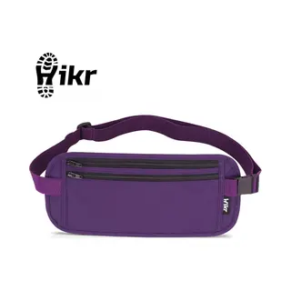 Hikr Moneybelt – Premium Reisportemonnee – 100% Rfid-bescherming – Spatwaterdichte Geldriem, Heuptasje & Buideltasje – Onzichtbaar – Unisex