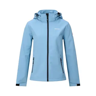 Nordberg Ingrida Softshell Jas Dames - Lichtblauw - Maat M