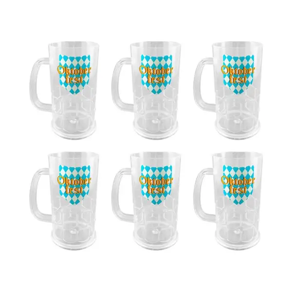 Fjesta© Fjesta Oktoberfest Bierpullen - Kunststof Bierpullen - 50cl - 6 Stuks thumbnail