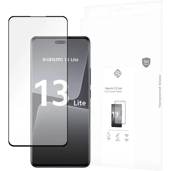 Cazy Screenprotector Geschikt Voor Xiaomi 13 Lite - Screenprotector Full Cover Gehard Glas thumbnail