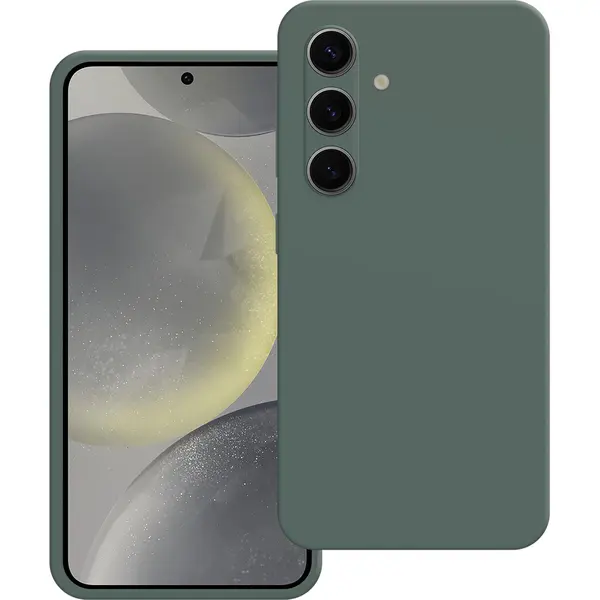 Cazy Silikon Hülle Kompatibel Mit Samsung Galaxy S24 - Soft Tpu Schutz - (Samsung Galaxy S24), Smartphone Hülle, Grün thumbnail