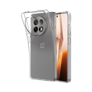 Cazy Hoesje Geschikt Voor OnePlus 13R Hoesje Siliconen - Flexibele Case - Transparant
