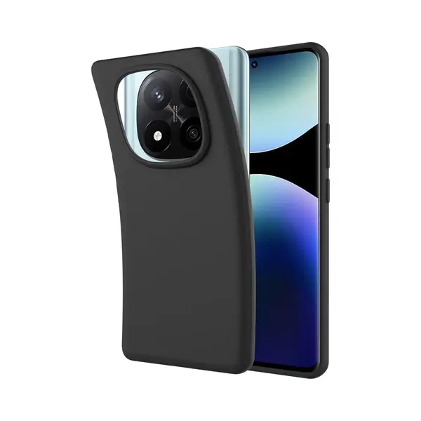 Cazy Soft Tpu Schutzhülle (Xiaomi Redmi Note 14 Pro+ 5G), Smartphone Hülle, Schwarz thumbnail