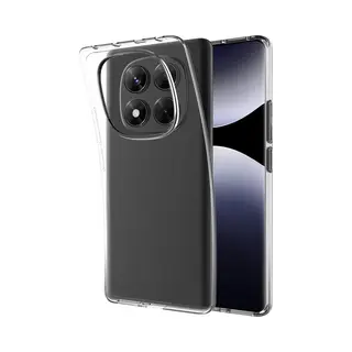 Cazy Hoesje Geschikt Voor Xiaomi Poco X7 Hoesje Siliconen - Flexibele Case - Transparant