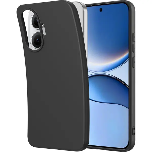 Cazy Soft Tpu Schutzhülle (Xiaomi Poco F7 Pro), Smartphone Hülle, Schwarz thumbnail