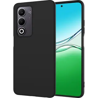 Cazy Hoesje Geschikt Voor Oppo A5m Hoesje Siliconen - Flexibele Case - Zwart