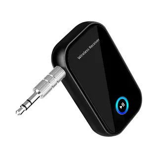 DirectGoods® Bluetooth Receiver - 3.5MM Aux - Bluetooth Ontvanger - Handsfree Bellen - Bluetooth Audio Receiver - Bluetooth Auto Via Aux - Incl. Aux