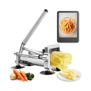Fornello Frietsnijder Compact - Roestvrijstaal - Patatsnijder - Groentehakker