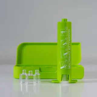 Venomkiller - Uitzuigpomp Set – Gifzuiger Voor Muggenbeten En Wespensteken – 3 Opzetstukken – Tegen Insectenbeten