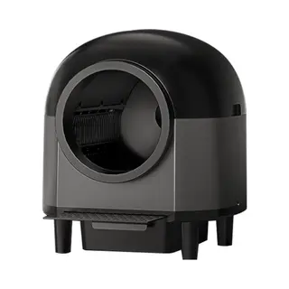 Maxipets® Nova Black - Automatische Kattenbak Zelfreinigend - Elektrische & Zelfreinigende Kattenbak - 80L Xxl - Incl. Kattenbaktrap, App & Zakken -