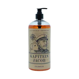 Kapitein Jacob Lachsöl Für Hunde - 500 Ml - 100% Natürliches Norwegisches Lachsöl - Reich An Omega 3 & 6 Fettsäuren - Fischöl Hunde
