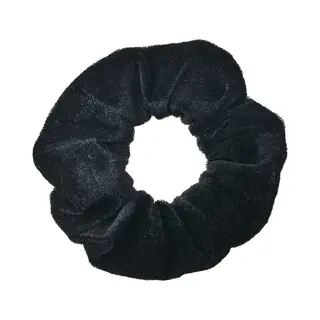 Clayre & Eef Haarelastiek Ø 10 Cm Zwart Velours