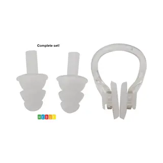 *** Neusclip Zwemmen - Zwemaccessoire - Inclusief Oordoppen - Voor Comfort & Bescherming - Van Heble® ***