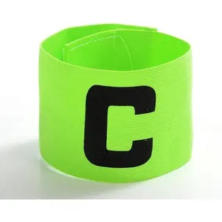 *** Aanvoerdersband Sporten Lime Groen - Sport - Beweging - Voetbal En Hockey - Senior - C Captain - Verstelbaar - Unisex - Van Heble® ***
