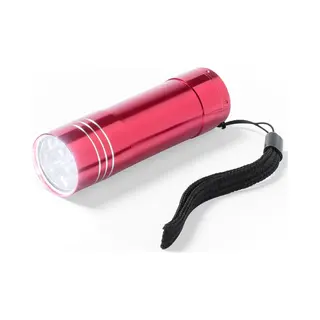 Zaklamp Led - Zaklampje - Zaklampen - Camping Accessoires - Noodverlichting - Aluminium - Rood
