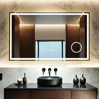 Lumoire® Spiegel Met Verlichting - 100 X 60 Cm - Badkamerspiegel - Badkamer Spiegel