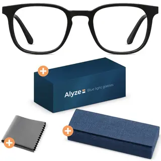 Alyze Blue Light Glasses - Computermonitor - Rezeptfrei Mit Filter - Blaulichtbrille