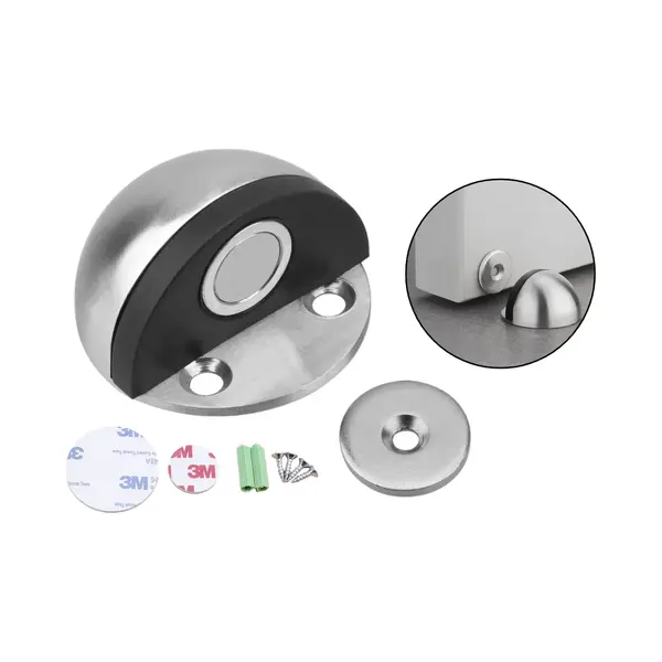 Pd® - Deurstopper - Deurstopper Voor Binnen - Magnetisch - Rvs thumbnail