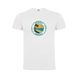 Wit Wanna Have T-shirt Voor De Echter Amerika Liefhebber Poststamp / Poststempel Usa Amerikaanse Staat Hawaii Print Full Color Maat Xl