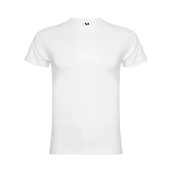 4 Pack Wit T-shirts Roly Braco 180 Gram Premium Maat S thumbnail