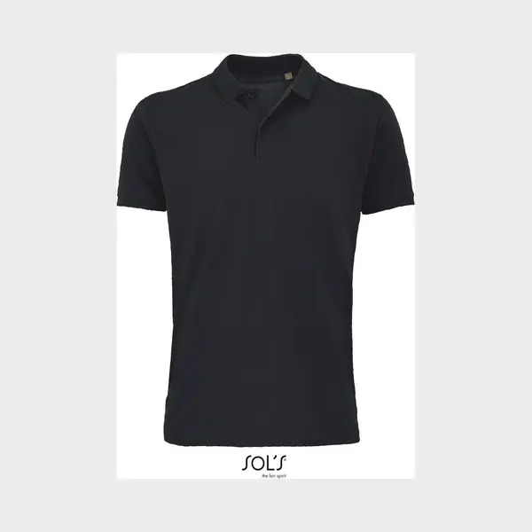 Sol'S - Planet Polo - Donkerblauw - 100% Biologisch Katoen - M thumbnail
