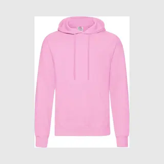 Fruit Of The Loom - Classic Hoodie - Poeder Roze - Xl