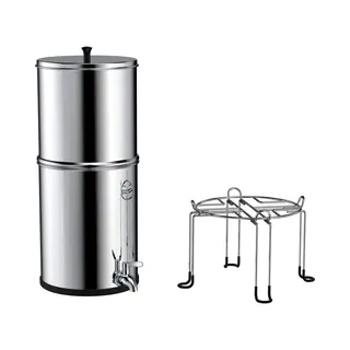 Alapure OWF020 Gravity Rvs 8, 5 Liter Zwaartekracht Filtratie